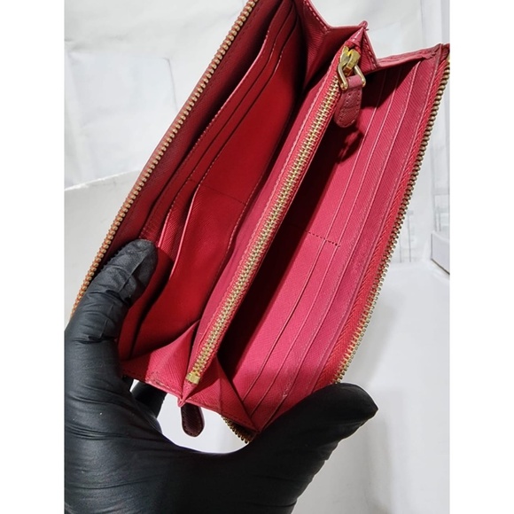 Authentic Prada Beauty Long Wallet Pink - Picture 11 of 12